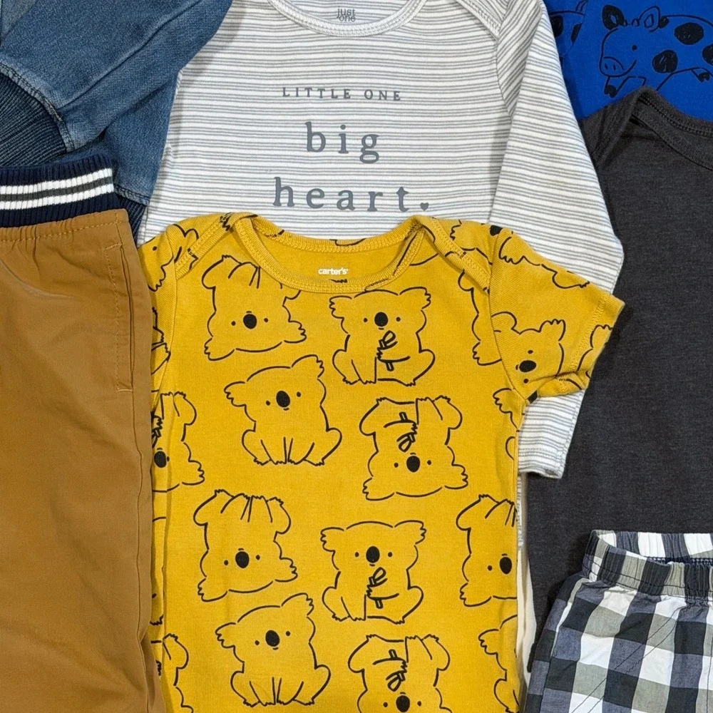 Levi's Carters Cat & Jack Toddler Boy 24M Clothing Lot 15pc Jacket Pants Shirts